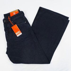 Diesel Relaxed-Fit 1996 D-Sire Denim Jeans In Dark Blue - Women's Size 25 - NWT